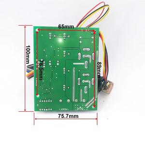 PWMスピードコントローラDCモーターデジタルディスプレイ0 ~ 100% 調整可能ドライブモジュール入力MAX60A 12V 24V - Product Image 4