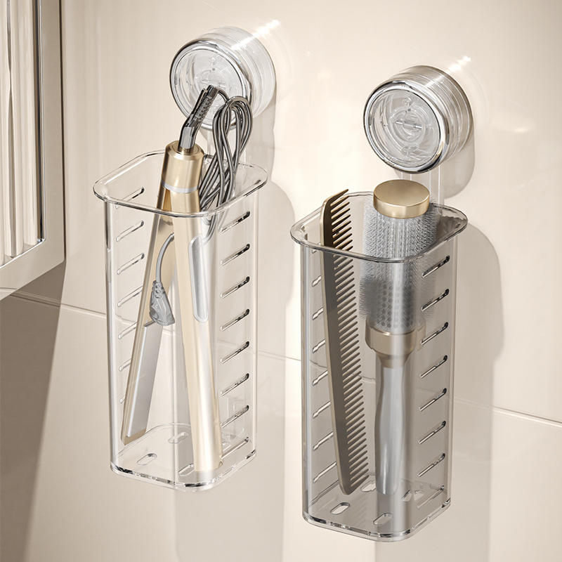 Curling iron storage box (off-white)