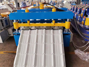 Hoàn toàn tự động 8-9M/phút Tốc độ nhanh gạch men thủy lực ép & cắt 0.3-0.6mm Cán Độ dày gạch làm máy móc - Product Image 5