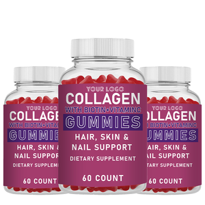 <strong>Collagen</strong> Gummies Super Antioxidants and Vitamins. <strong>Collagen</strong> Contains Biotin, Which Promotes Skin Health, Hair and Nail Beauty - Product Image 2