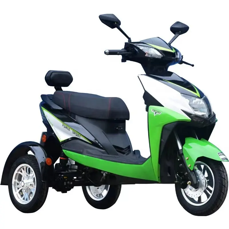 Triciclo elettrico ad alta potenza per il passeggero 3 ruote triciclo elettrico moto 48v 60v 72v a buon mercato triciclo bici elettrica 3 ruote