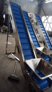 Máquina elevadora de cinta transportadora modular de plástico Equipo de descarga de carga automática industrial Precio de fábrica