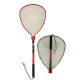 Filet silicone 30 blanc pliable rouge 2 sections