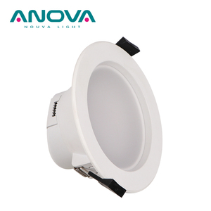 Anova led downlight avustralya standart üç renk smd led gömülü IP44 yuvarlak 9W saa aşağı ışık - Product Image 3