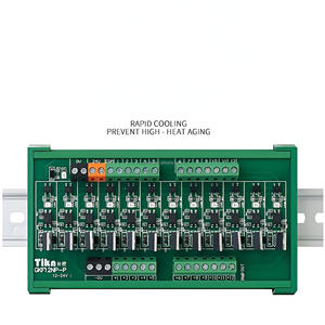 Tikn <strong>PLC</strong> Optocoupler Isolated DC <strong>Output</strong> Amplifier Board 24v Transistor <strong>Relay</strong> 2/4/6/8/12/16 Way Solid State GKF08NP-N - Product Image 3
