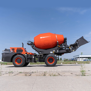 Miễn phí vận chuyển Euro 5 EPA tự tải 2m3 3m3 4m3 6m3 trống trộn bê tông nhỏ gọn tự tải trộn bê tông xe tải - Product Image 6