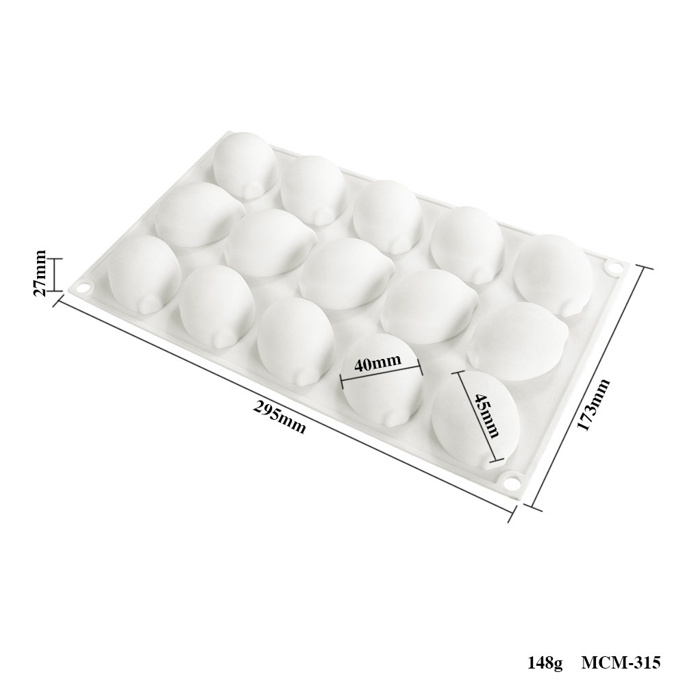 Citron - 15 cavités - Lot de 2