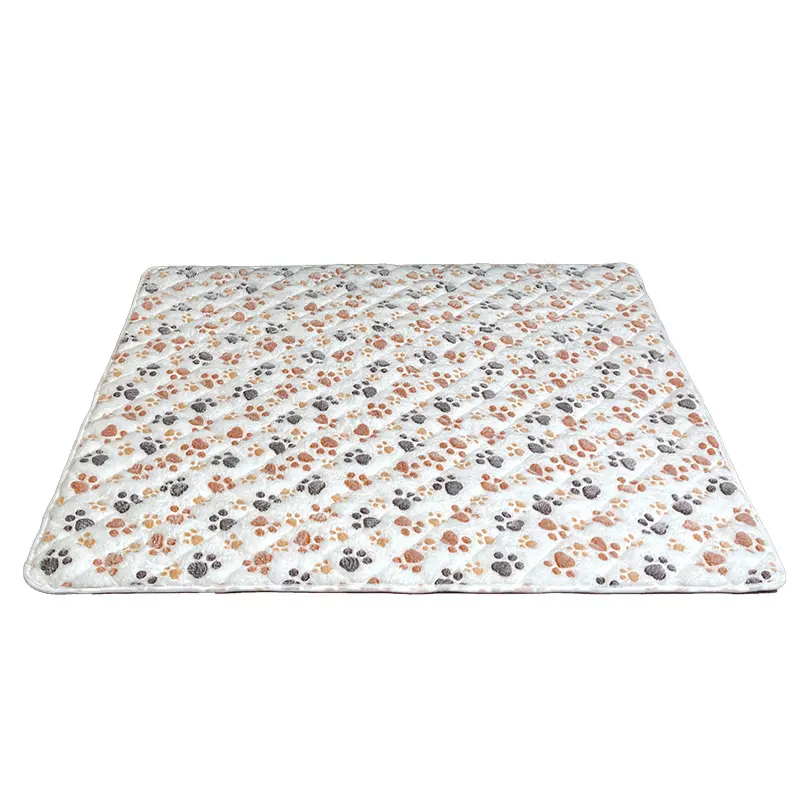 Baumwoll-Haustier-Sofa-Kissen einteilige Schutzhülle mit Muster für Tiere spielen Decken Maschine waschbare weiche Matte