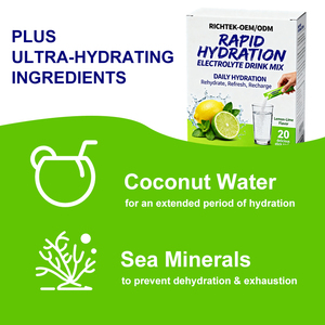 Vegan Eletrólito Bebida Mix Workout Recuperação Pacotes Vitaminas Misturas Energéticas Eletrólito Em Pó Private Label Personalizado Flavored - Product Image 5