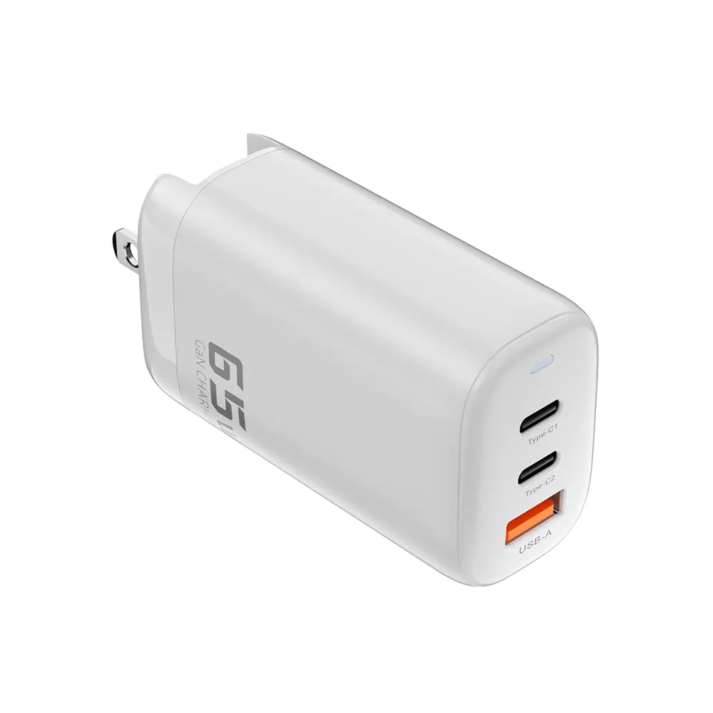 Toocki Custom Hoge Kwaliteit 65W 3 Poort Gan Charger Voor Laptop Mobiele Telefoon