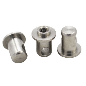 特別なSSM5ネジ付きバレル形状の丸い接続ナット - Product Image 1