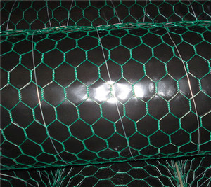 Rete esagonale per rete di rete metallica con rivestimento in PVC per filetto di ferro zincato, - Product Image 5