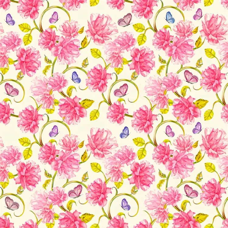 Digital bedruckt gewebte baumwolle poplin floral design digital gedruckter textildruck