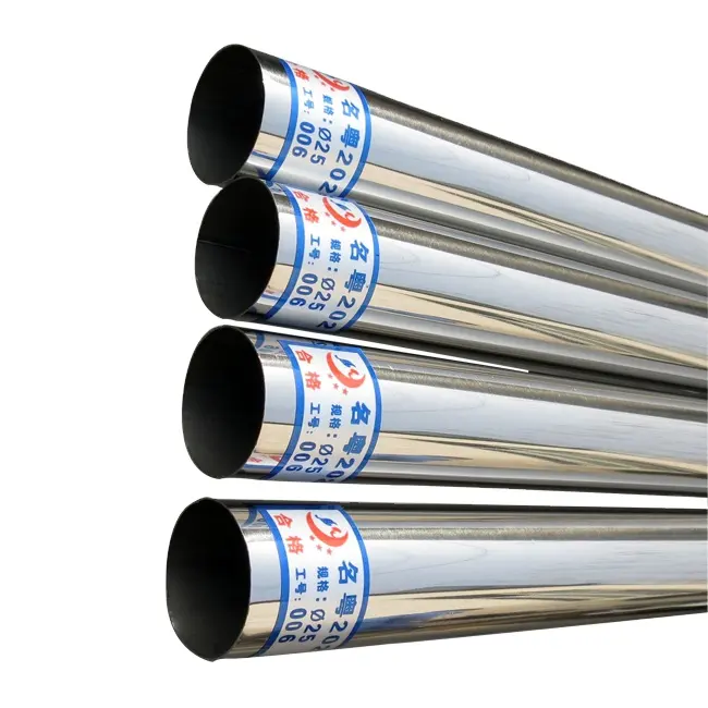 Venta caliente 304l 316 316l 310 310S 321 304 201 Tubos de acero inoxidable sin costura pulidos/fabricante de tubos