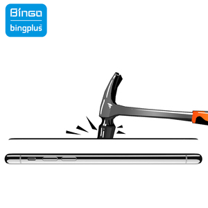 Fabrika kaynağı ipek baskı 9D temperli cam iphone x/xs 11 pro anti patlama ekran koruyucu - Product Image 6