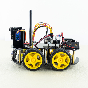 2023 Upgrade LAFVIN Smart 4WD Chaiss Smart Roboter Auto Kit DIY Bildung Roboter intelligentes Spielzeug Support App Control für Arduino
