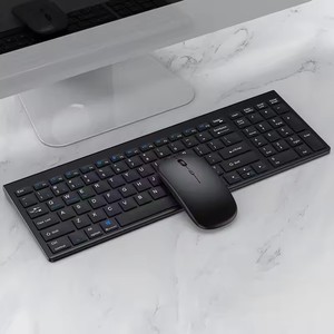 2025 Hot Sale Portable BT 2.4G Combo LED Backlit Slim <strong>and</strong> Mini Wireless <strong>Keyboard</strong> <strong>Mouse</strong> for Windows Laptop Tablet in Stock! - Product Image 3