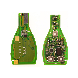 CGDI 433MHZ uzaktan araba anahtarlık durumda 3 düğmeler uzaktan araba anahtarı kılıflı anahtar marka otomobil için - Product Image 6