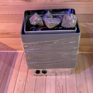 Modern Hemlock Outdoor Sauna 4-Person, Sleek Design &amp; <strong>LED</strong> Lighting, Factory Price - Product Image 6
