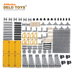DELO oyuncaklar plastik yapı taşları malzeme paketi (DLC-052) - Product Image 3