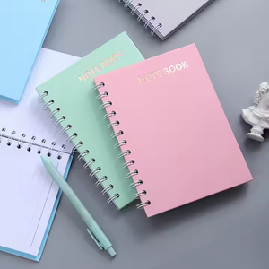 New Design A6 <strong>Notebook</strong> B6 Horizontal Line Notepad <strong>Color</strong> Cover Coil <strong>Note</strong> Book - Product Image 3