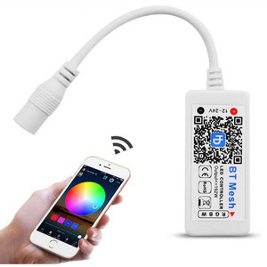 Контроллер BT Mesh RGBW/RGB для светодиодных лент, умный ручной мини-контроллер RGB - Product Image 1