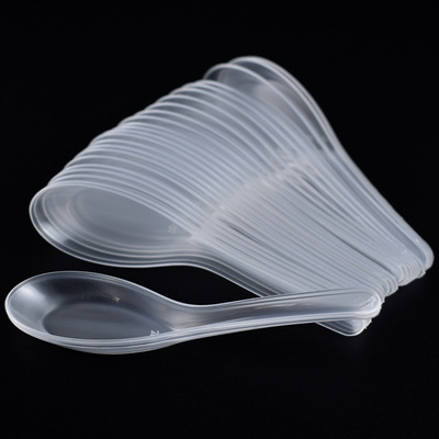600 cuillères transparentes