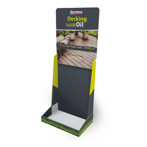 Estante de exhibición de mostrador de piso de cartón de gama alta con gancho Caja de exhibición de cartón de papel de laminación mate para POS Pop Mart - Product Image 4