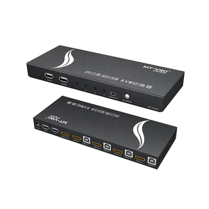 ホットキーHDMIKVMスイッチ4K60Hz、MT-VIKI USB4ポートHDMIKVMスイッチャー4 in 1 out - Product Image 1