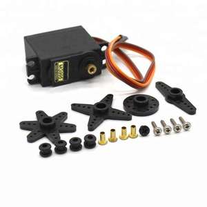 Servomotor für Rc-Modell Raspberry Pi Roboter und Bildung Roboter180 360 Grad Metallgetriebe Hochdrehmoment-Servomotor Mg995