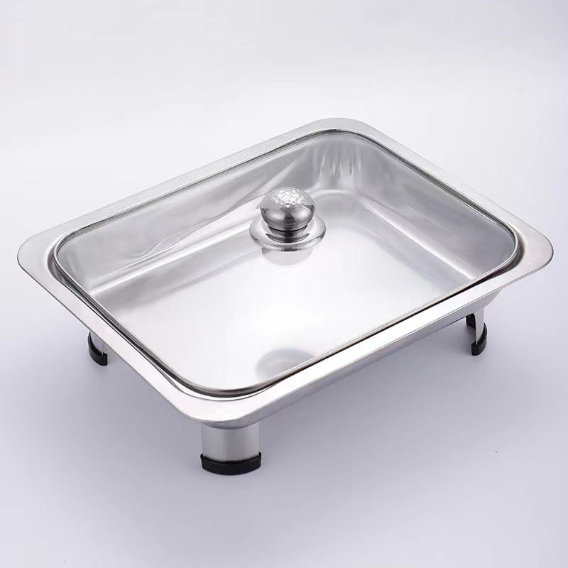 argent, couvercle en verre