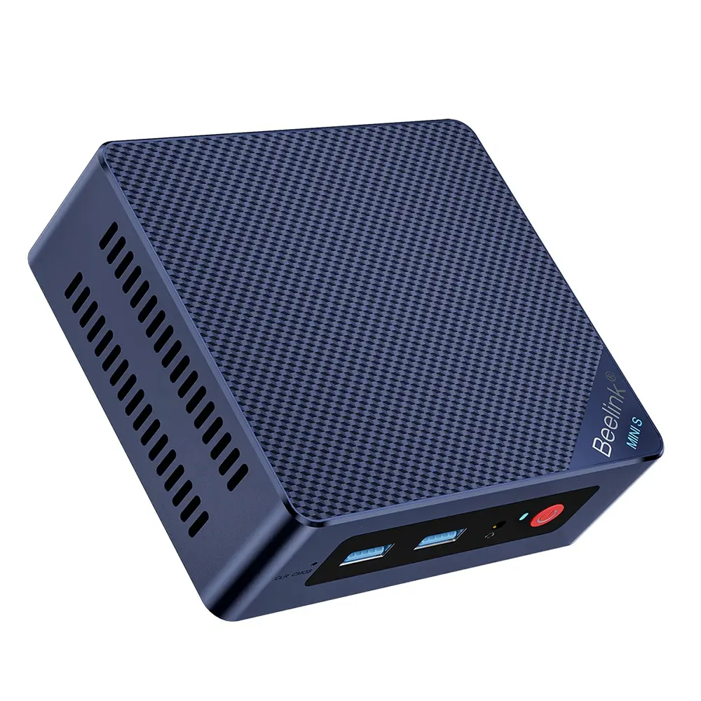 Beelink Mini S12 Pro N100 Mini PC Win 11 16 Go 500 Go SSD Ordinateur de jeu de bureau VS J4125 GK Mini GK3V