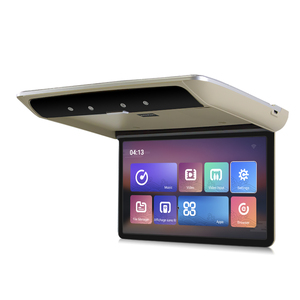 Pantalla LCD IPS de 14 pulgadas para coche, Monitor Android, reproductor MP5, montaje en techo, entrada HD de TV de techo abatible para autobús - Product Image 4