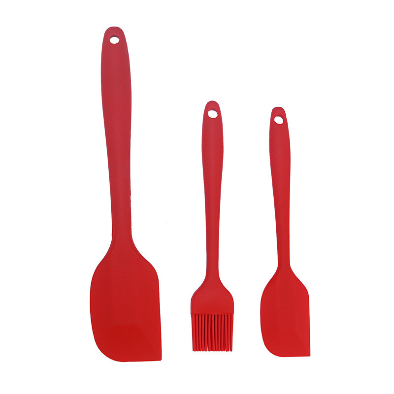 3-piece set red (brush)