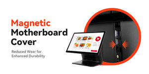 15,6-дюймовый моноблок POS-терминал на Android 11 с дисплеем 1080p, NFC и встроенным 2D-сканером для ресторанов, 4 ГБ/64 ГБ - Product Image 4