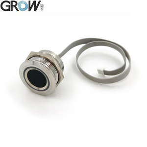GROW R503S RGB Ring LED Control DC3.3V SH1.0-6pin 150 capacidad módulo capacitivo de huellas dactilares Sensor escáner para Arduino