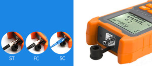 Medidor de potencia óptico pequeño todo en 1, minimedidor de potencia de fibra óptica, cable de red, probador de atenuación óptica - Product Image 4