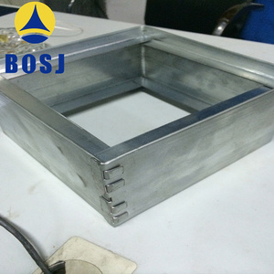 Cơ giới khói lửa <span class=keywords><strong>Damper</strong></span> khung lưỡi dây chuyền sản xuất cuộn tạo thành máy - Product Image 5