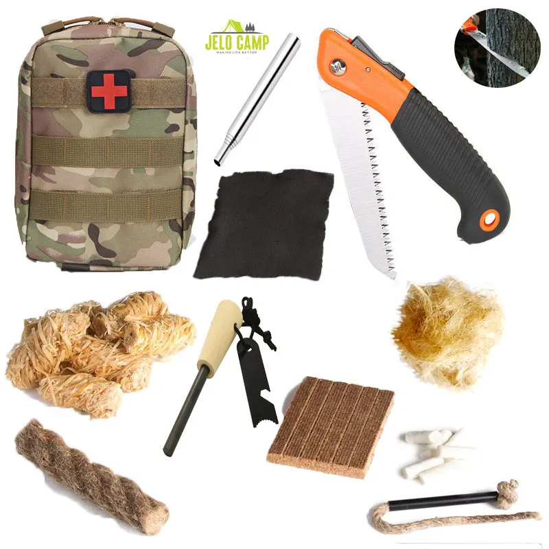 Los más nuevos kits de arranque de fuego de supervivencia de emergencia para acampar en el desierto