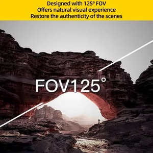 กล้อง caddx Ratel Pro FPV 1500TVL NTSC/PAL 125 ° FOV ไฟสีดำมองเห็นกลางคืนสำหรับอุปกรณ์เสริมโดรน FPV - Product Image 4