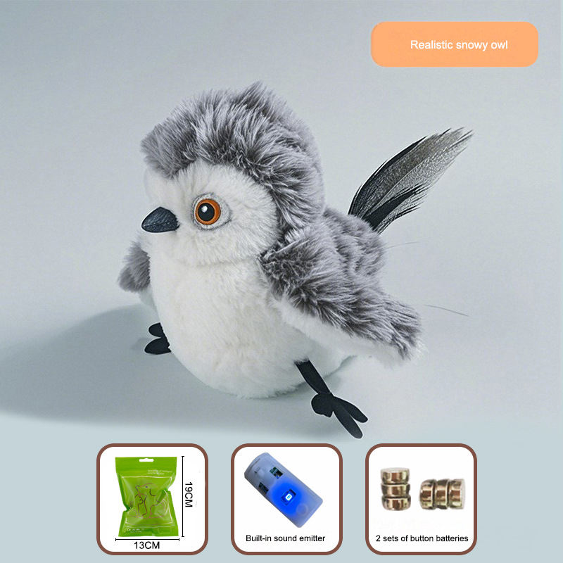 6 animal sounds - Snowy Owl