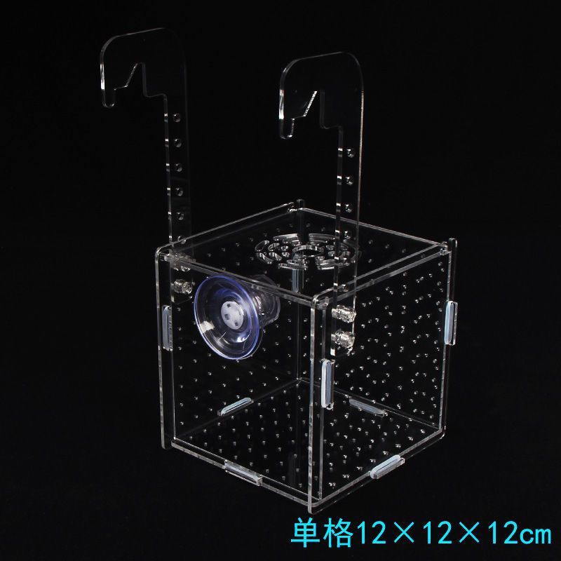 single compartment 12*12*12 (suction cup + hook)