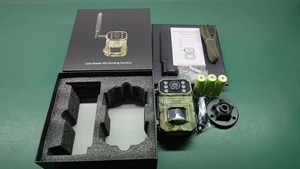 14MP户外野生动物迷彩狩猎相机太阳能电池lte 4g Pir运动隐蔽隐形凸轮蜂窝跟踪相机 - Product Image 6