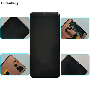 サムスンギャラクシーS20プラスG9860G986F G986ULcdディスプレイタッチスクリーン用のオリジナルSUPERAMOLEDマイナーな火傷跡でデジタル化