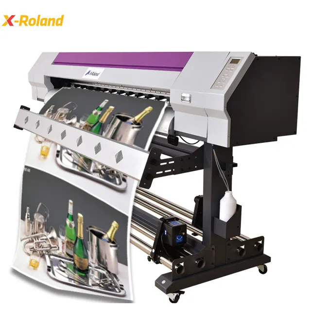 X-Roland 1850mm DX5 DX7 I3200 1440dpi stampante Plotter di grande formato solvente XL-1850s