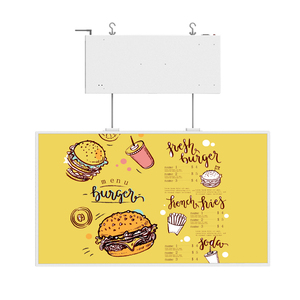 MWE doppio lato chiosco negozio al coperto Poster digitale per negozio al dettaglio Video lettore schermo appeso finestra LCD Display pubblicitario - Product Image 2