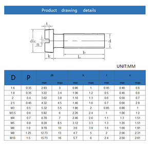 Cylinder Machine <strong>Screw</strong> Nut <strong>M4x10</strong> DIN 84 ISO 1207 Brass Blank with Slotted 4X30 Dimension