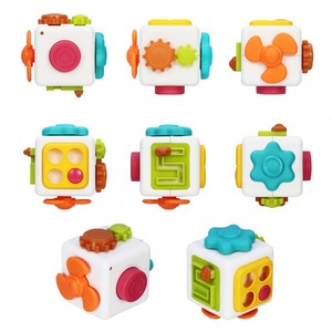 Trẻ sơ sinh trẻ sơ sinh mềm đồ chơi Rattle nhẹ nhàng răng máy xay dính luộc bé <span class=keywords><strong>teethers</strong></span> cho 0-1 năm & 6-8 tháng làm bằng nhựa - Product Image 2