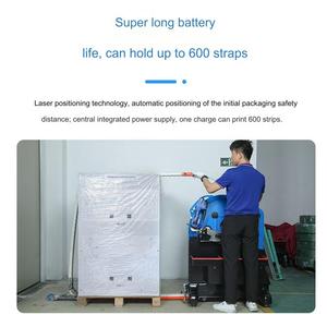 Full Automatic pp Strapping Machine Threading Winding Strap Bundling Machine for Heavy <strong>Big</strong> <strong>Pallet</strong> Products - Product Image 4
