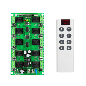 315 mhz 433mhz codice di apprendimento telecomando per fabbrica di porcellana Wireless telecomando e ricevitore che può andare avanti e indietro